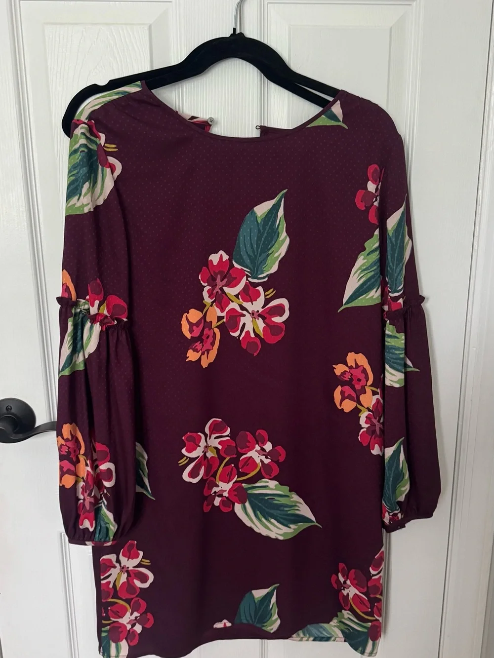 Loft Womens Floral Flower Dress